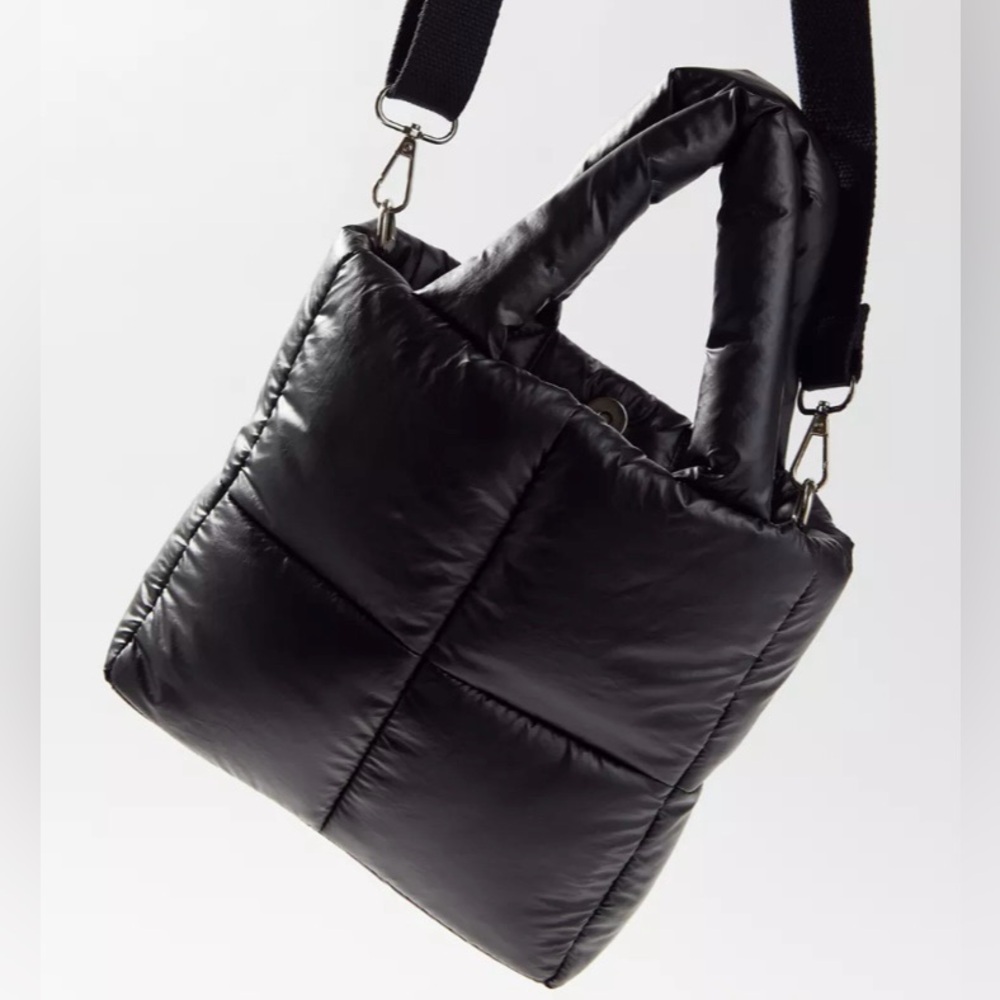 Urban Outfitters Millie Quilted Puffy Mini Tote Bag